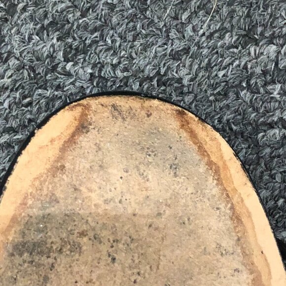 Coach Patent Leather Octava Low Heels Slingback Turnlock Black Size 7.5 - Picture 5 of 14